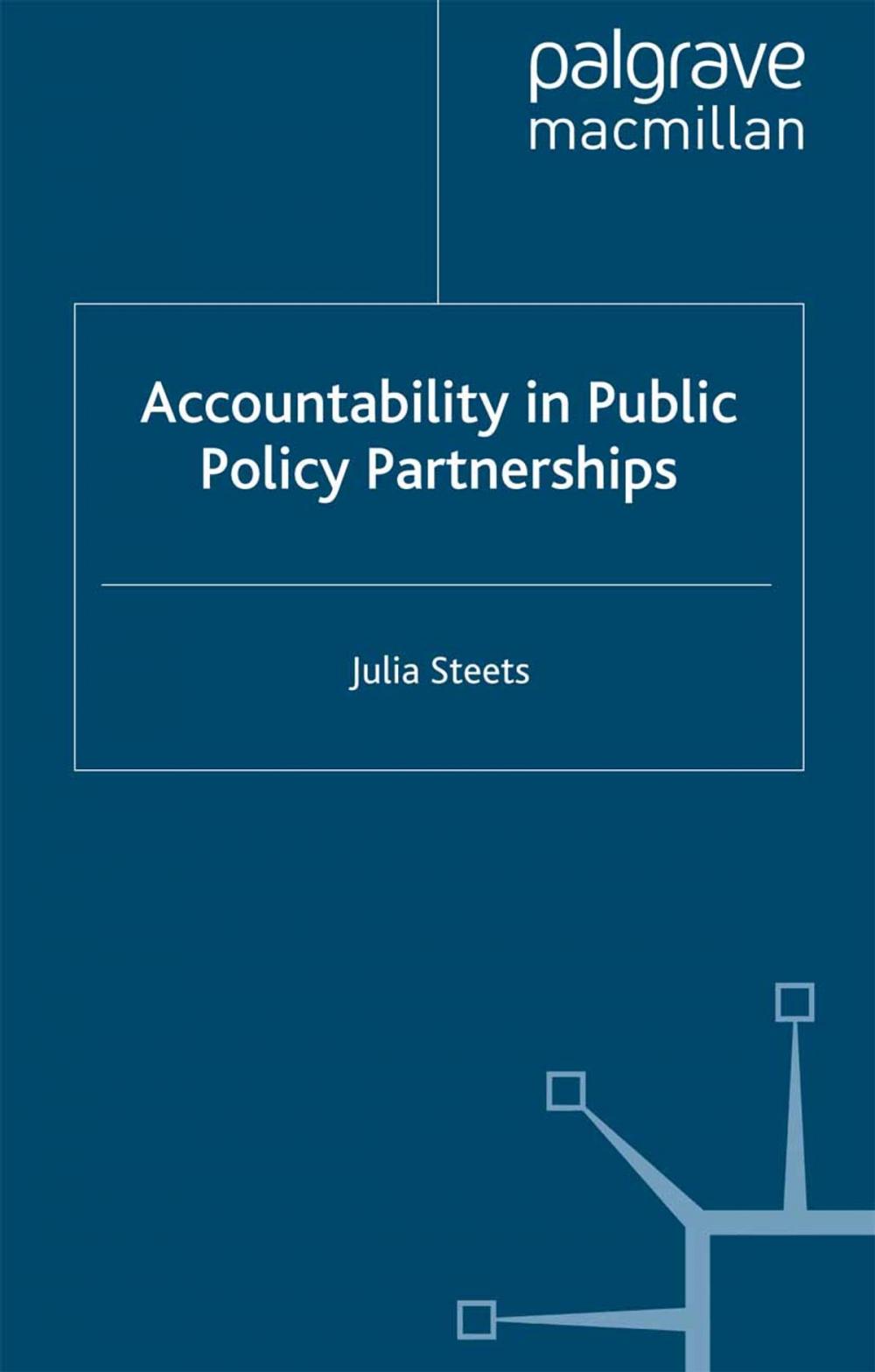 Big bigCover of Accountability in Public Policy Partnerships