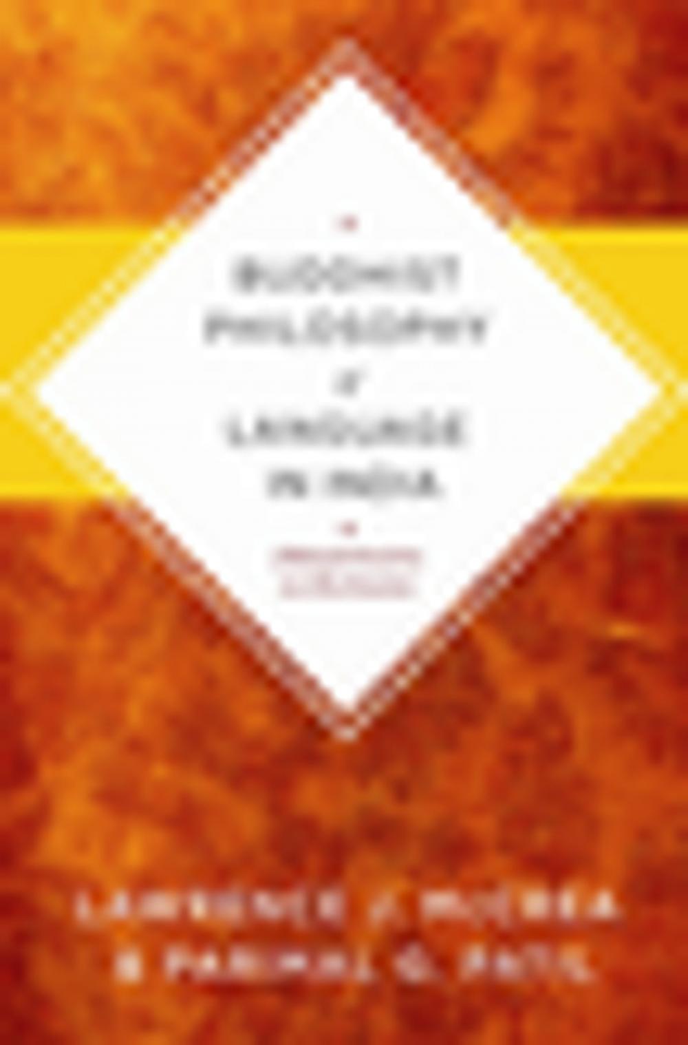 Big bigCover of Buddhist Philosophy of Language in India