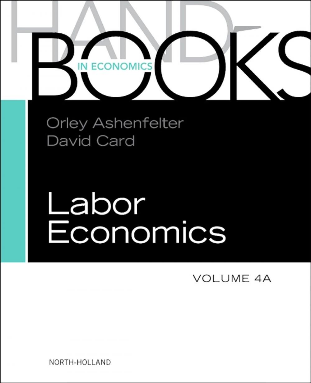 Big bigCover of Handbook of Labor Economics