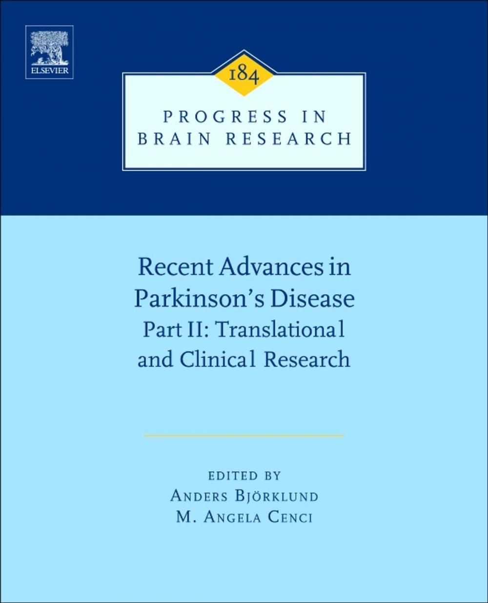 Big bigCover of Recent Advances in Parkinsons Disease