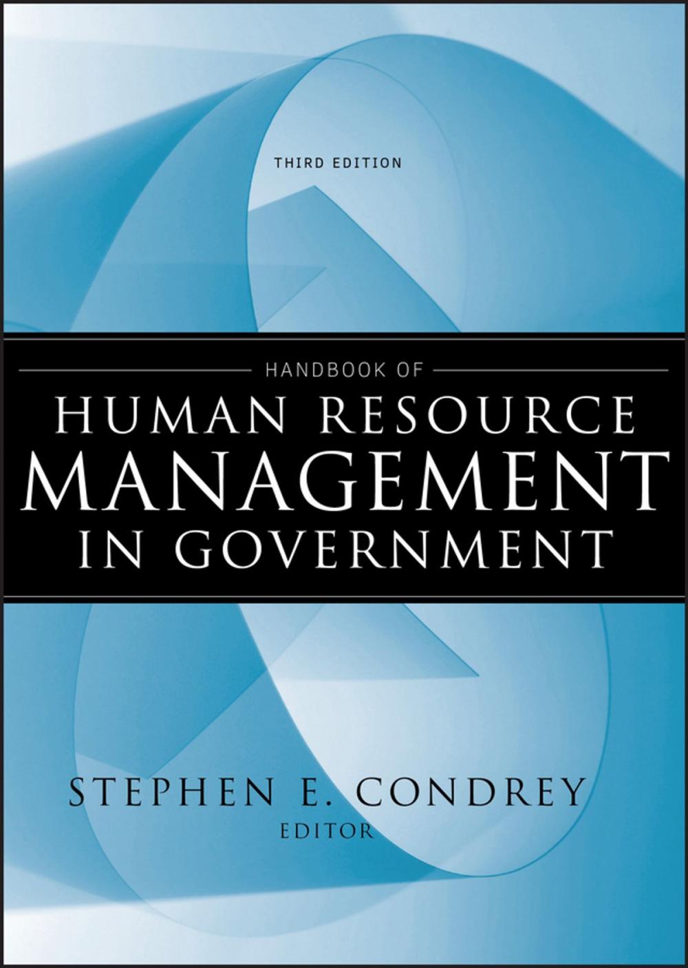 Big bigCover of Handbook of Human Resource Management in Government