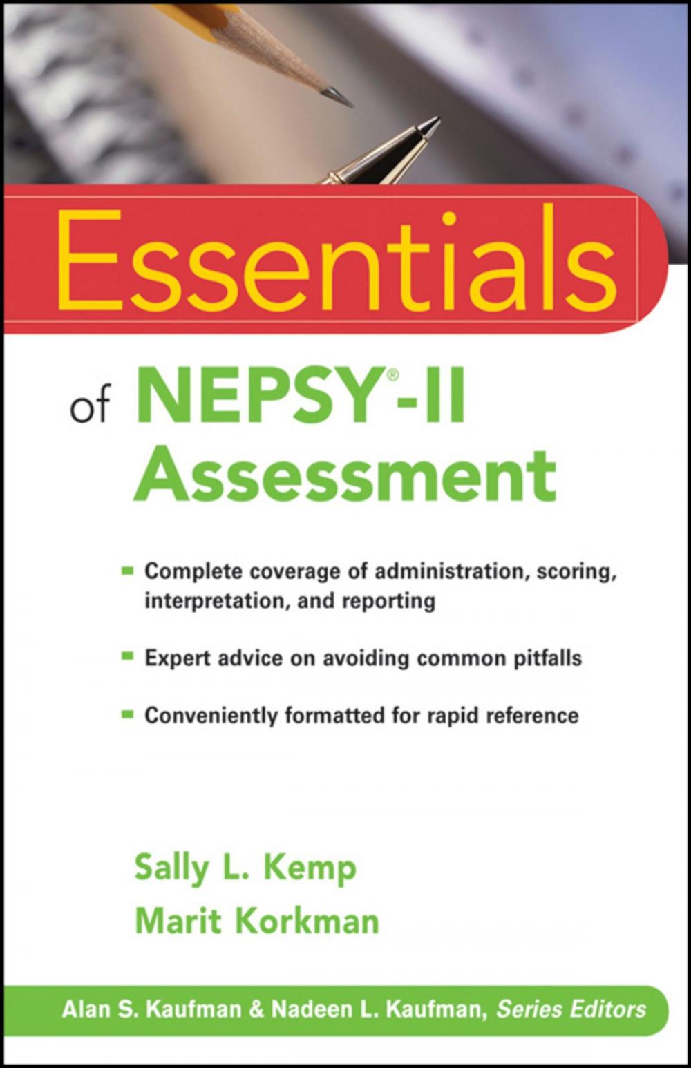 Big bigCover of Essentials of NEPSY-II Assessment