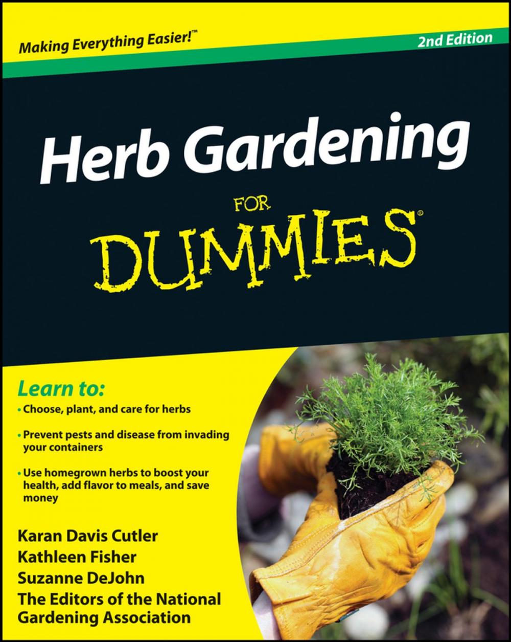 Big bigCover of Herb Gardening For Dummies