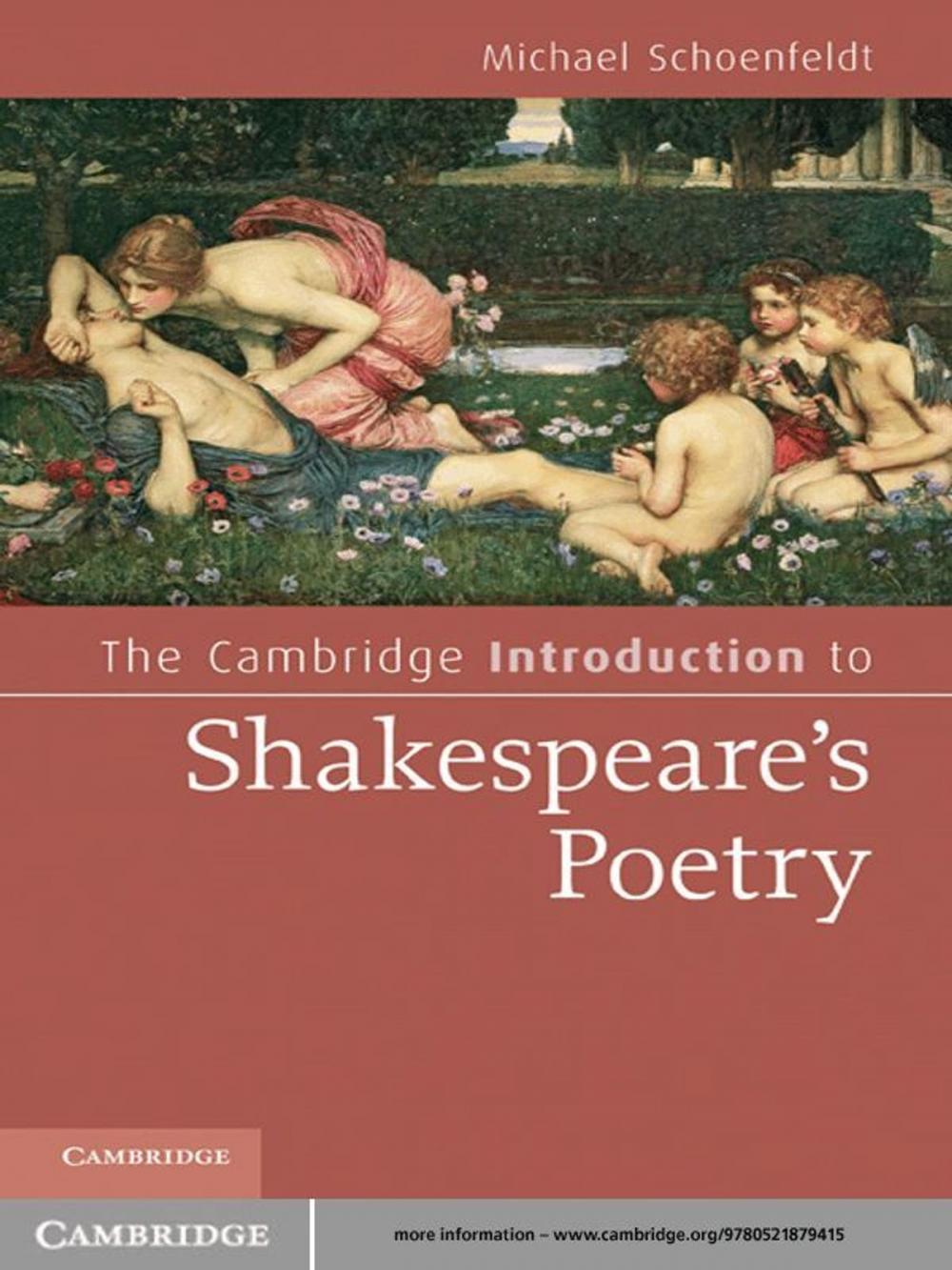 Big bigCover of The Cambridge Introduction to Shakespeare's Poetry