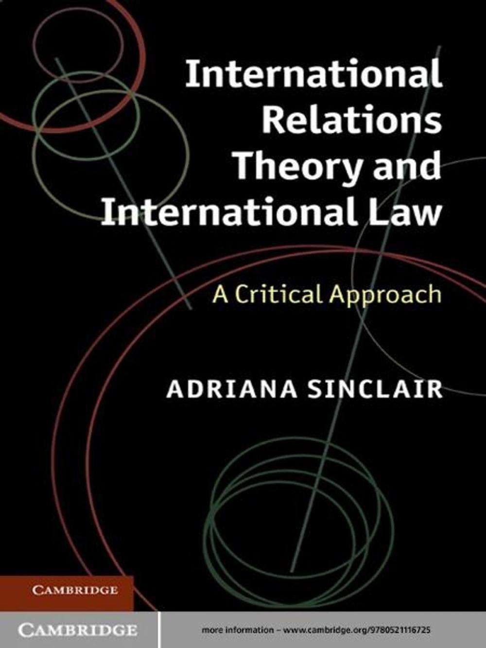 Big bigCover of International Relations Theory and International Law