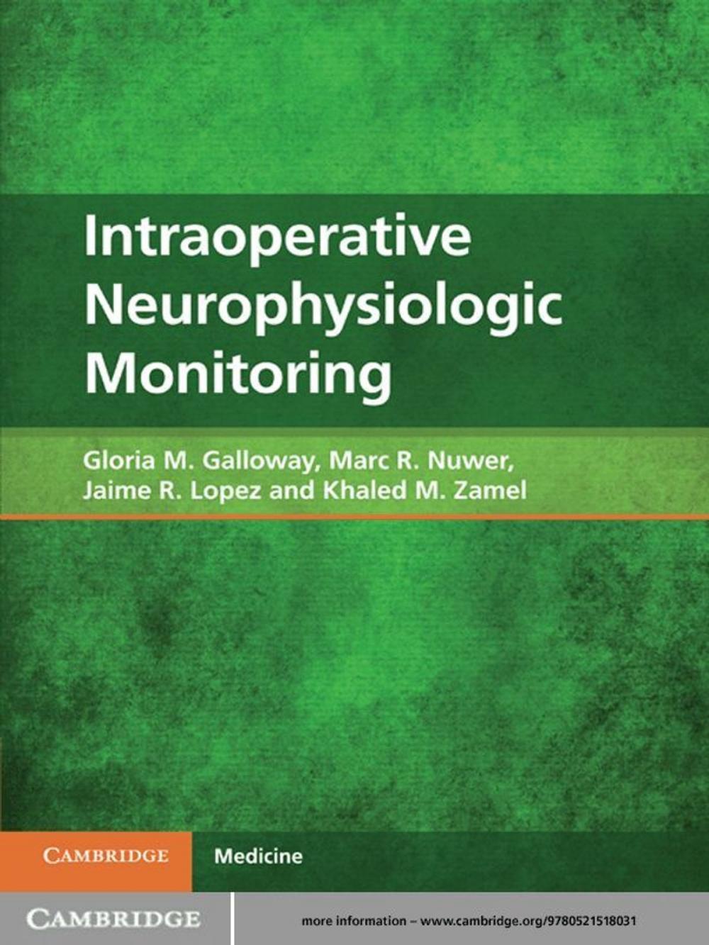 Big bigCover of Intraoperative Neurophysiologic Monitoring