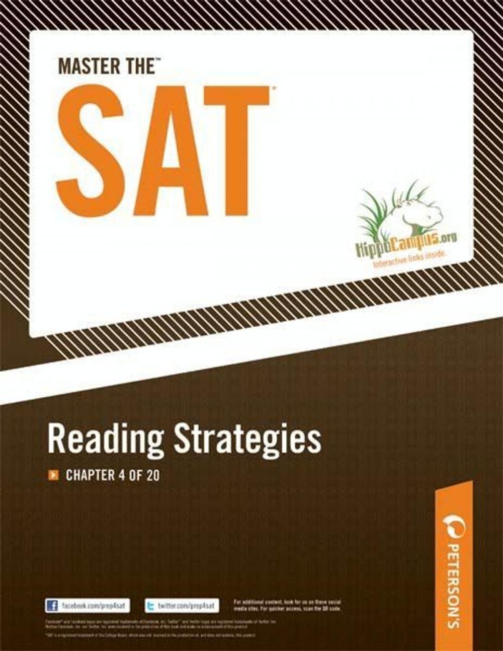 Big bigCover of Master the SAT: Reading Strategies: Chapter 4 of 20