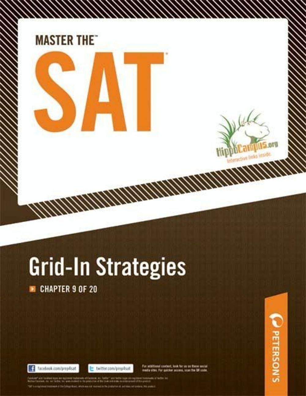 Big bigCover of Master the SAT: Grid-In Strategies: Chapter 9 of 20