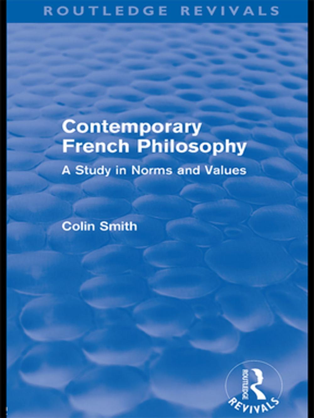 Big bigCover of Contemporary French Philosophy (Routledge Revivals)