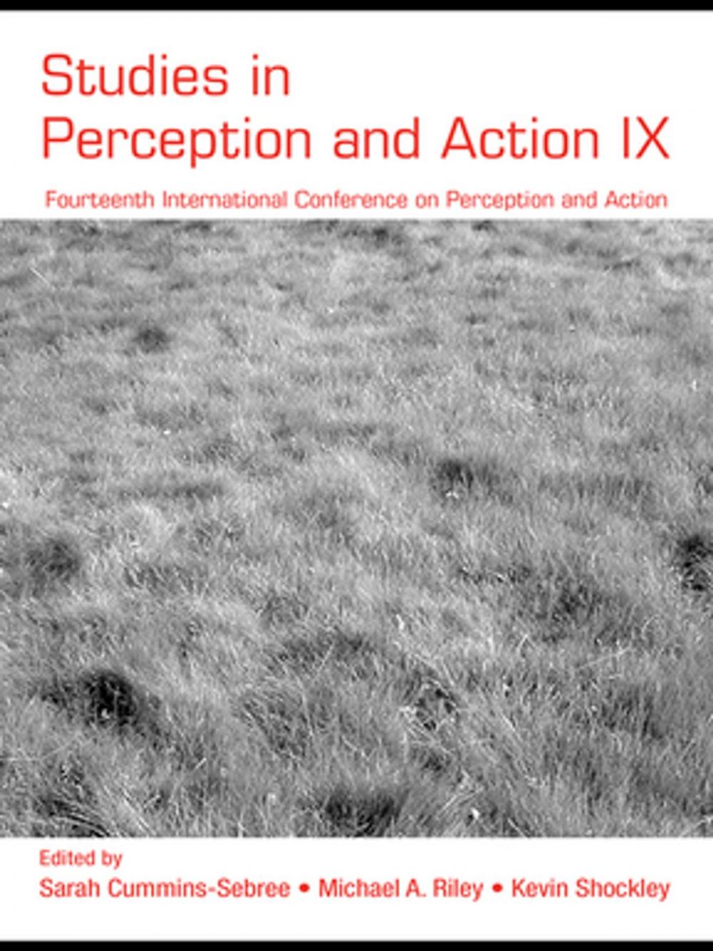 Big bigCover of Studies in Perception and Action IX