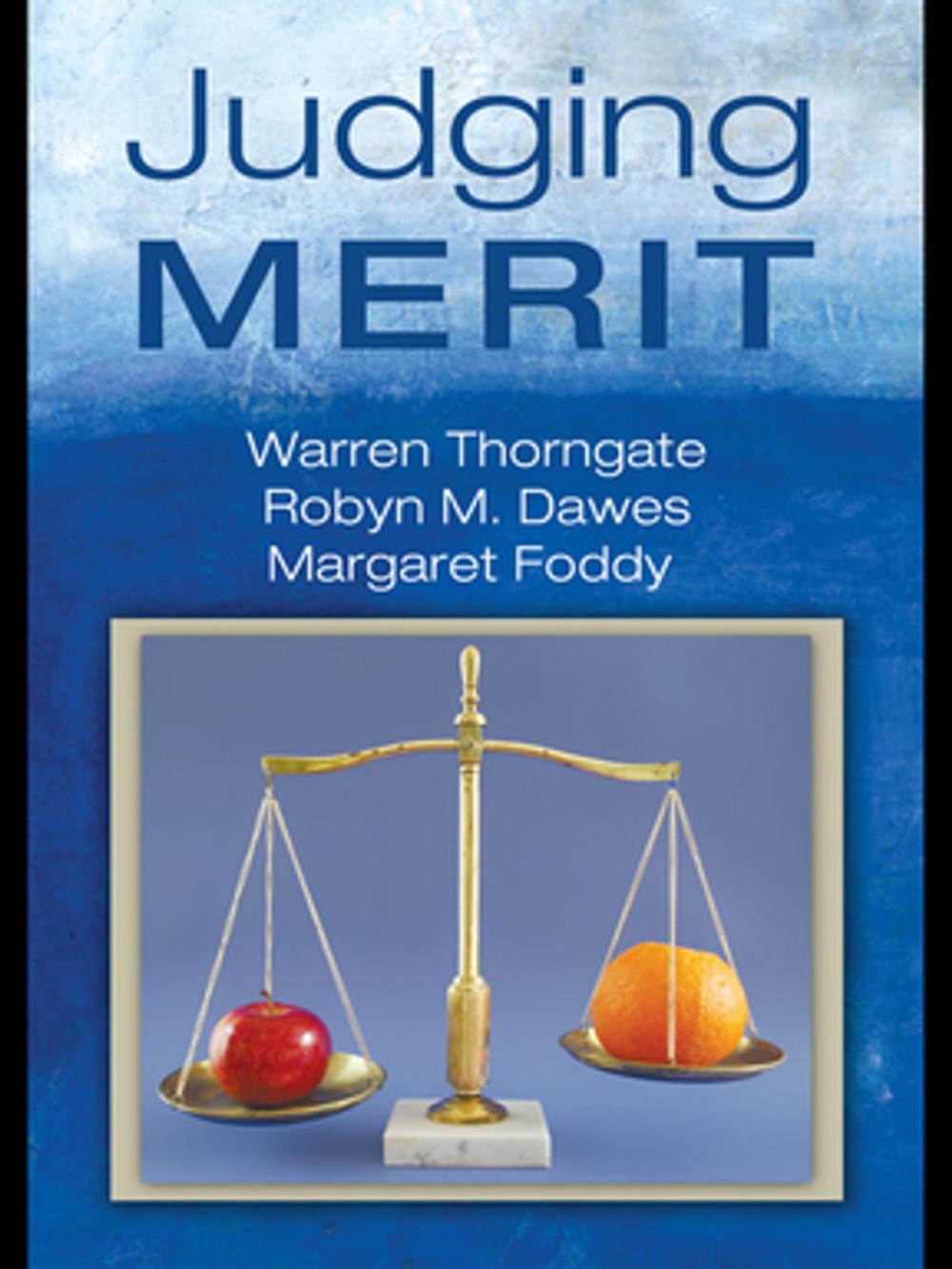 Big bigCover of Judging Merit