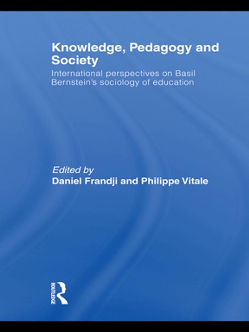 Big bigCover of Knowledge, Pedagogy and Society