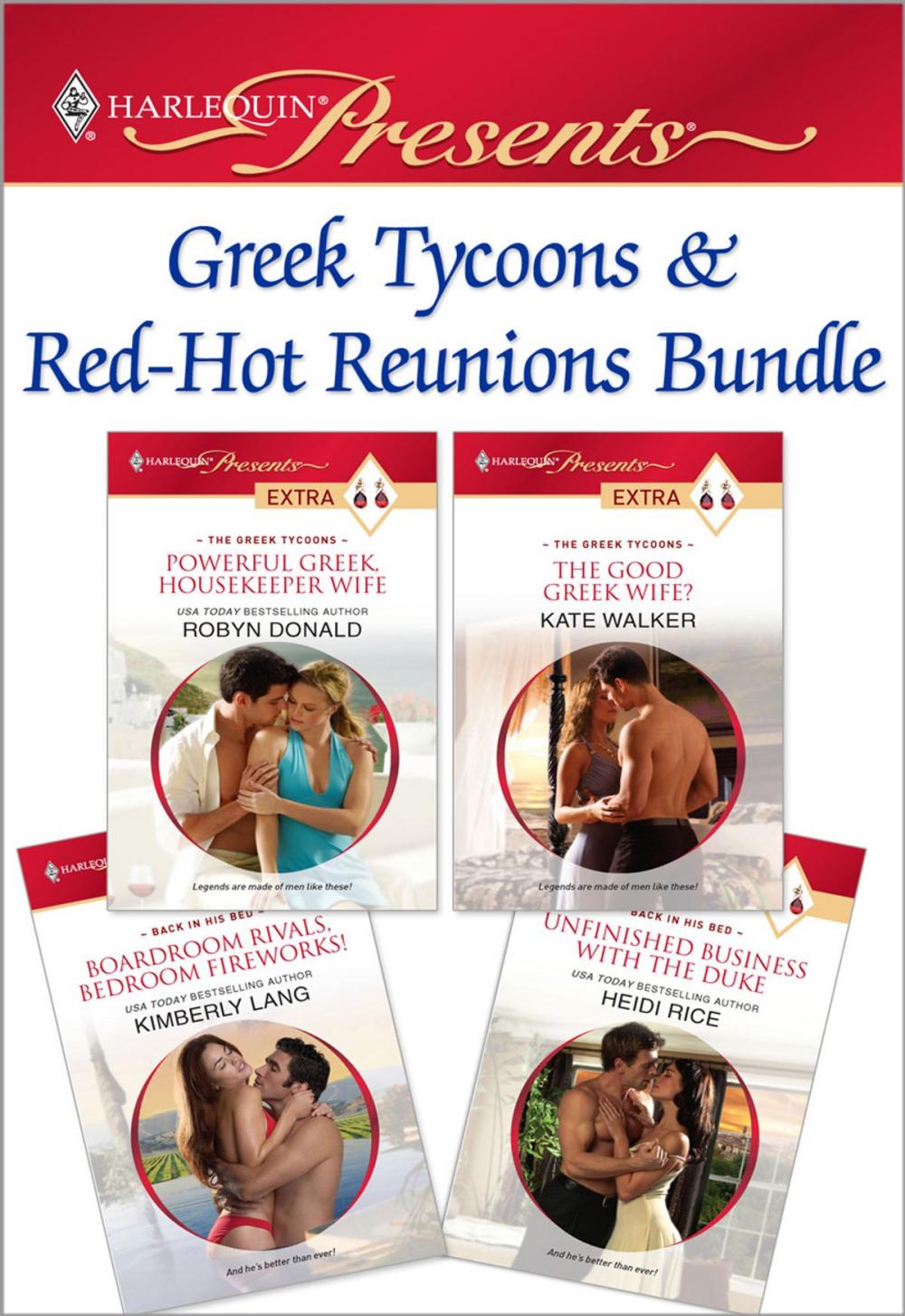 Big bigCover of Greek Tycoons & Red-Hot Reunions Bundle