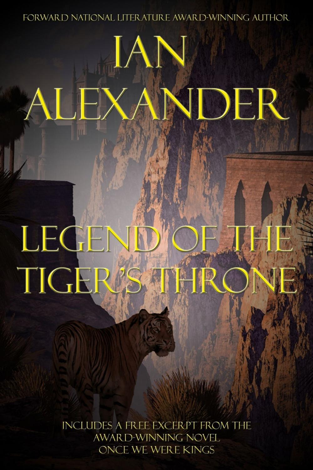 Big bigCover of Legend of the Tiger's Throne, w/Preview for ONCE WE WERE KINGS