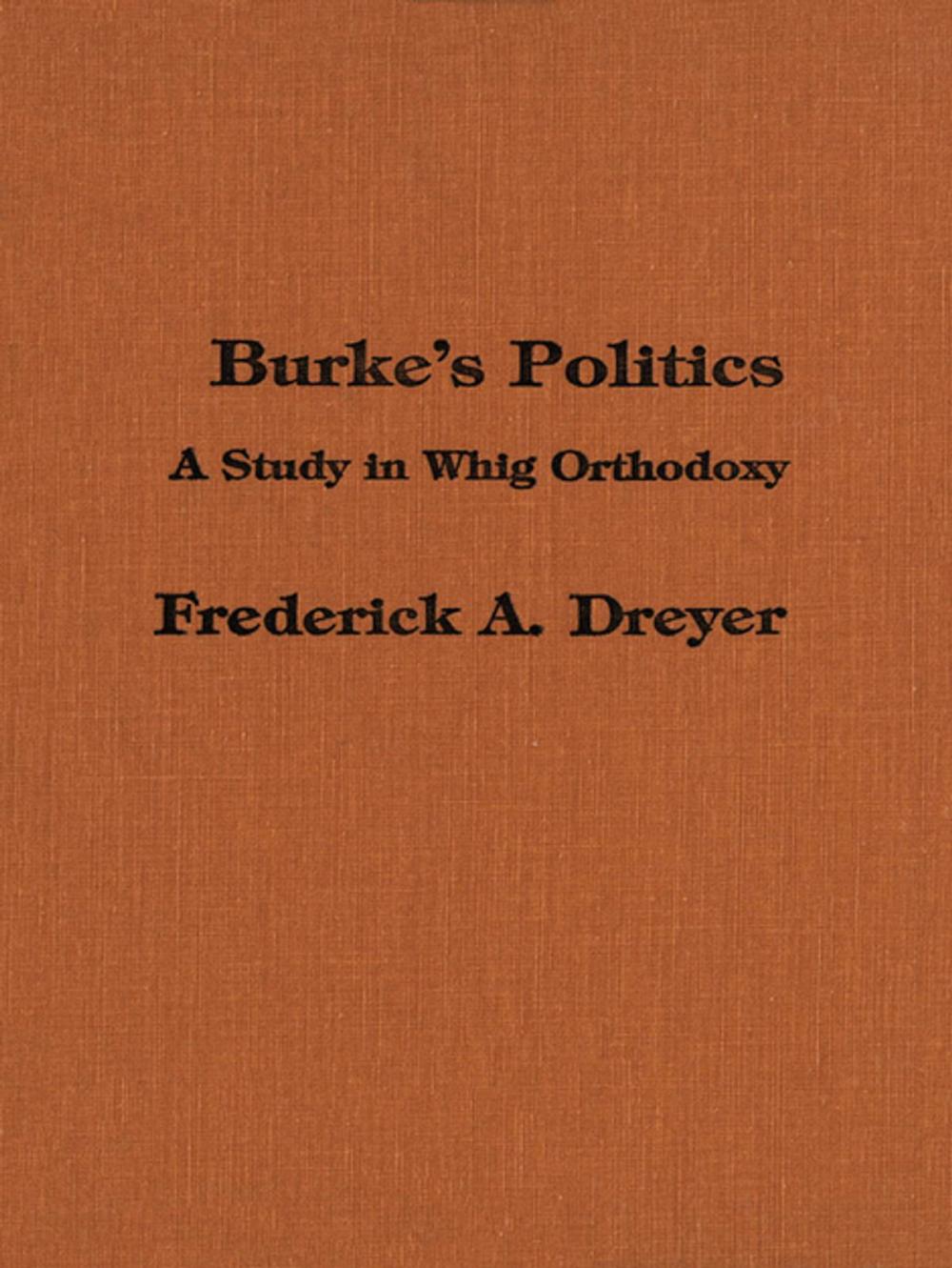 Big bigCover of Burke’s Politics