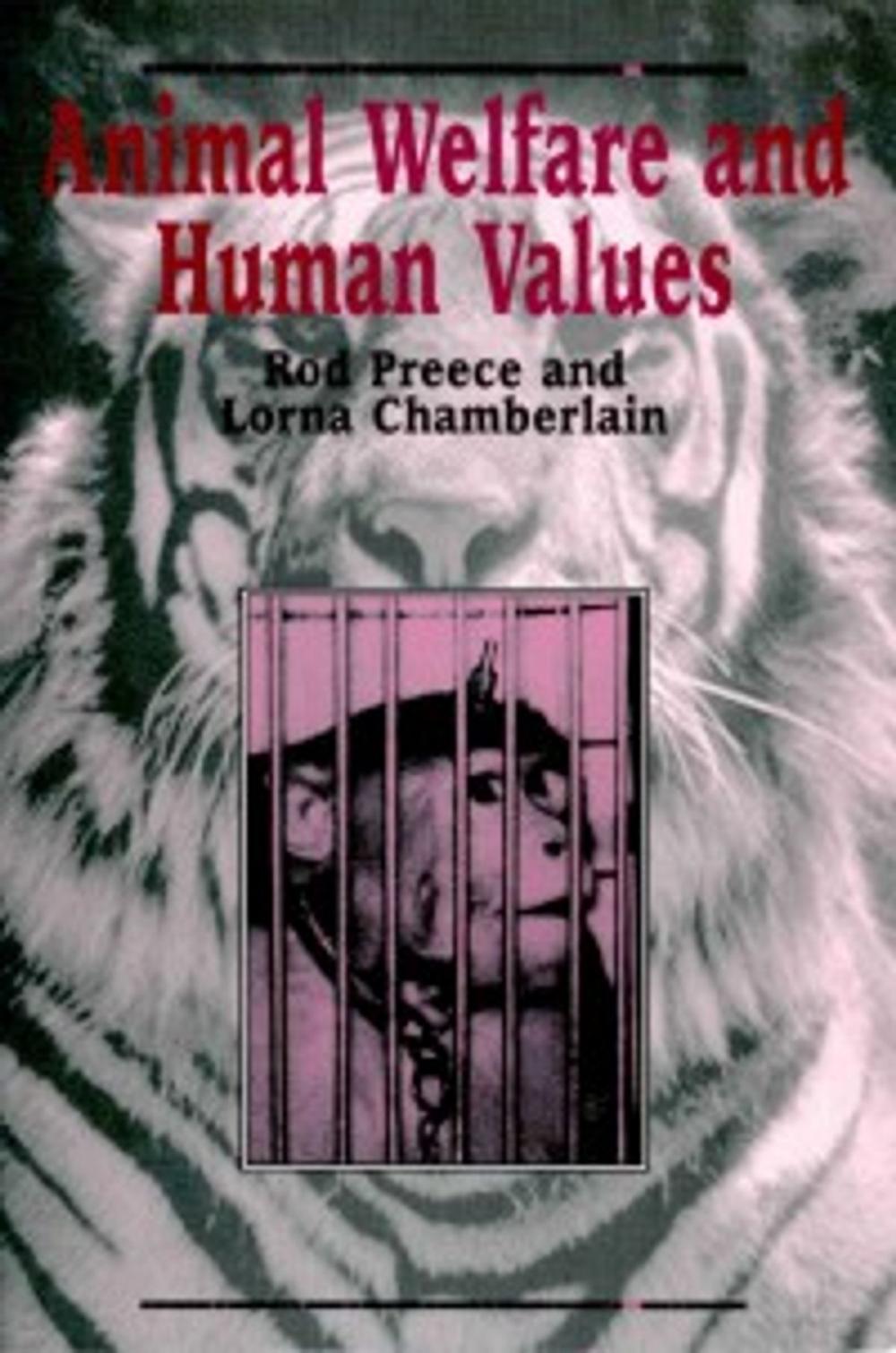 Big bigCover of Animal Welfare and Human Values