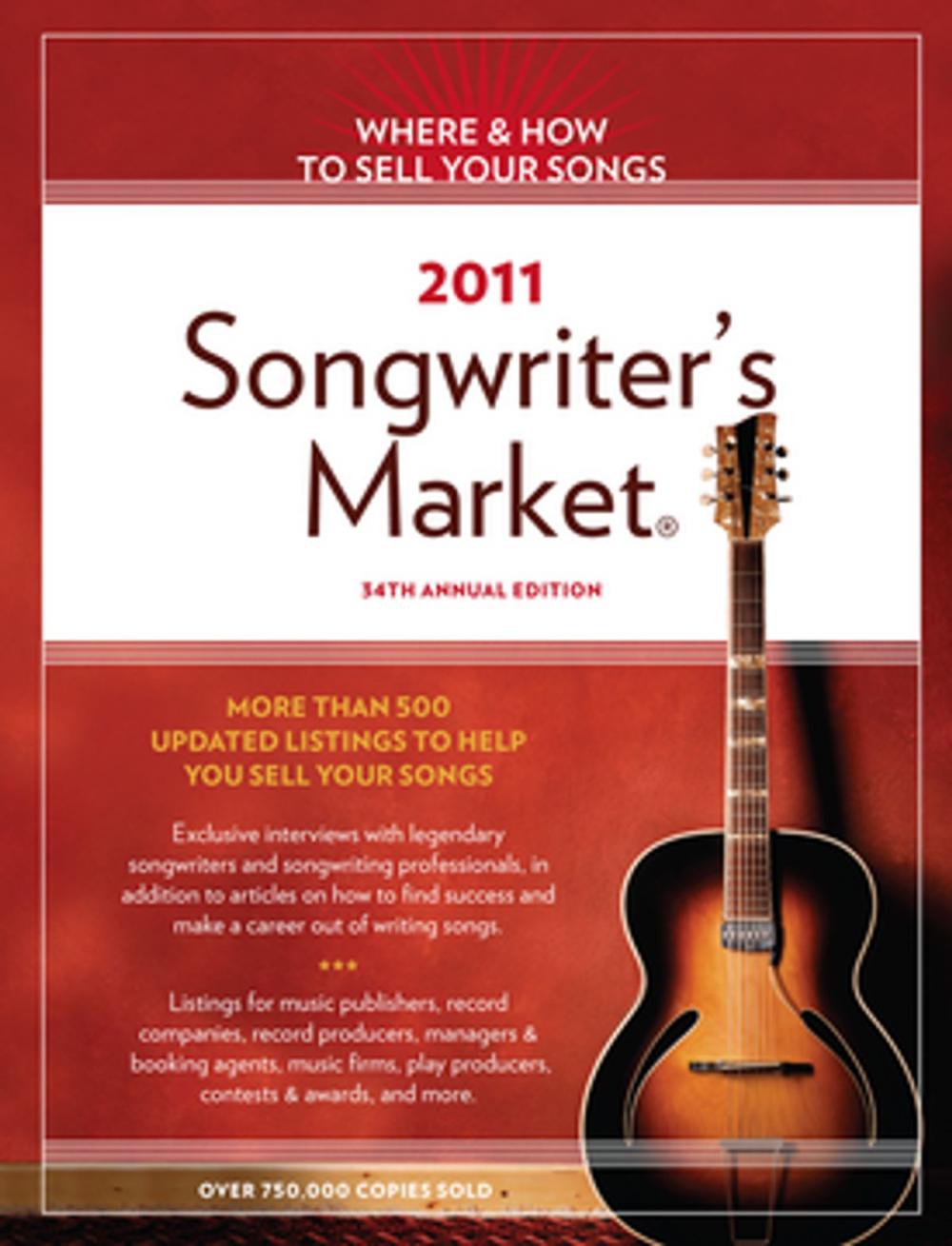 Big bigCover of 2011 Songwriter's Market