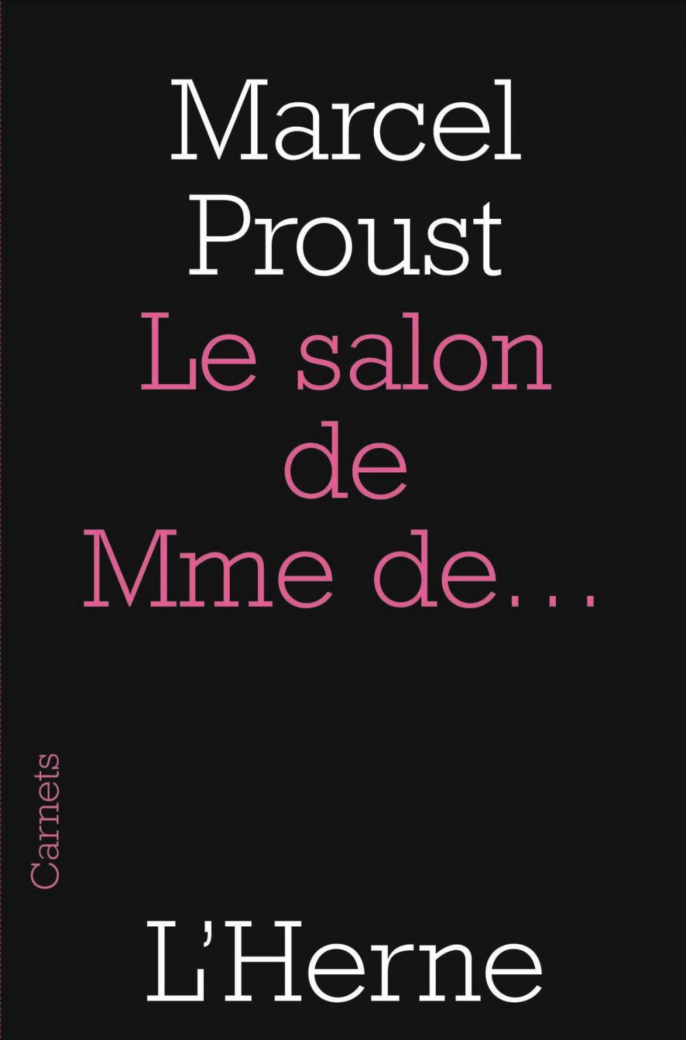 Big bigCover of Le salon de Mme de...