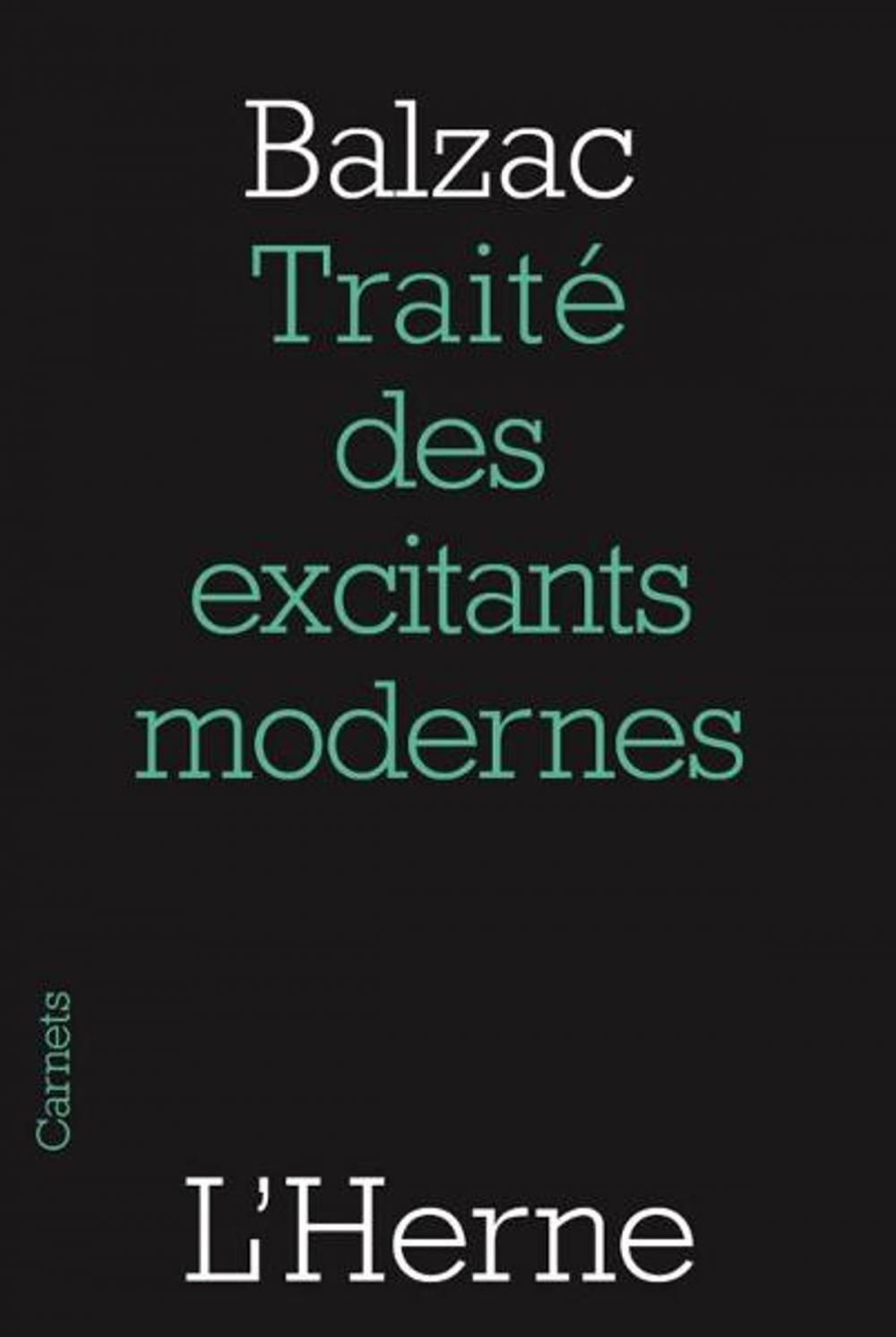 Big bigCover of Traité des excitants modernes