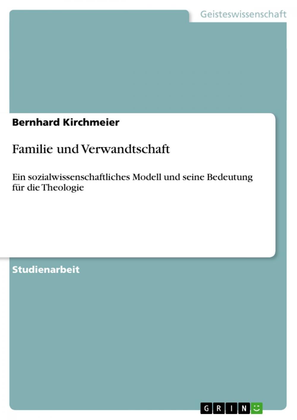 Big bigCover of Familie und Verwandtschaft