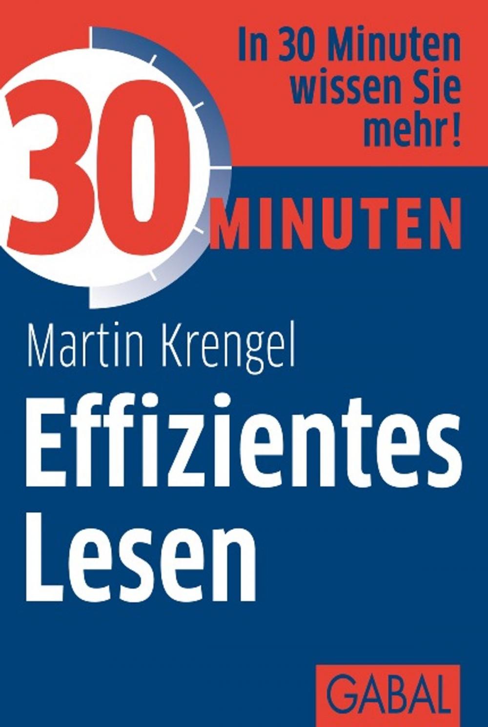 Big bigCover of 30 Minuten Effizientes Lesen