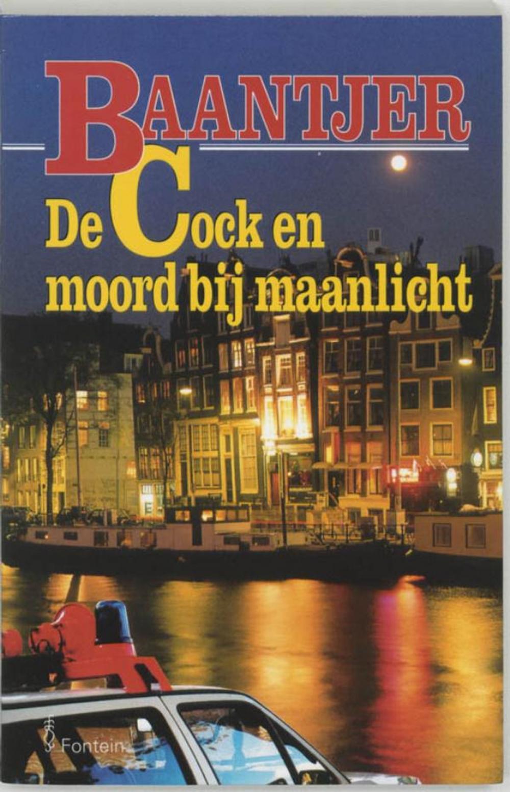 Big bigCover of De Cock en moord bij maanlicht