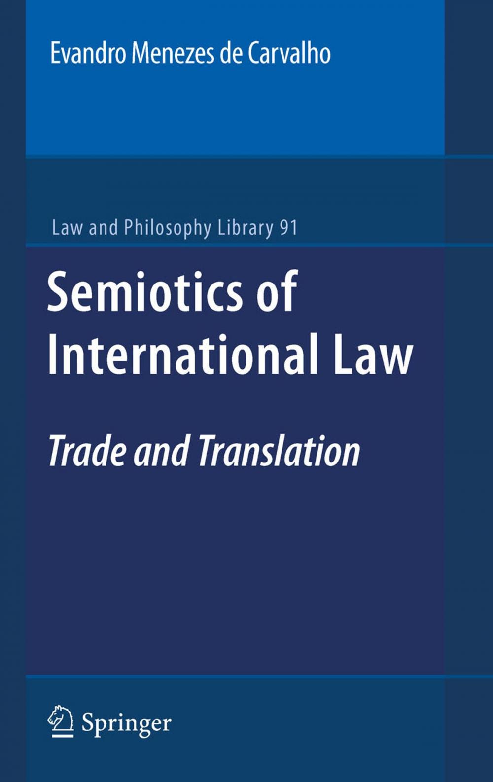 Big bigCover of Semiotics of International Law