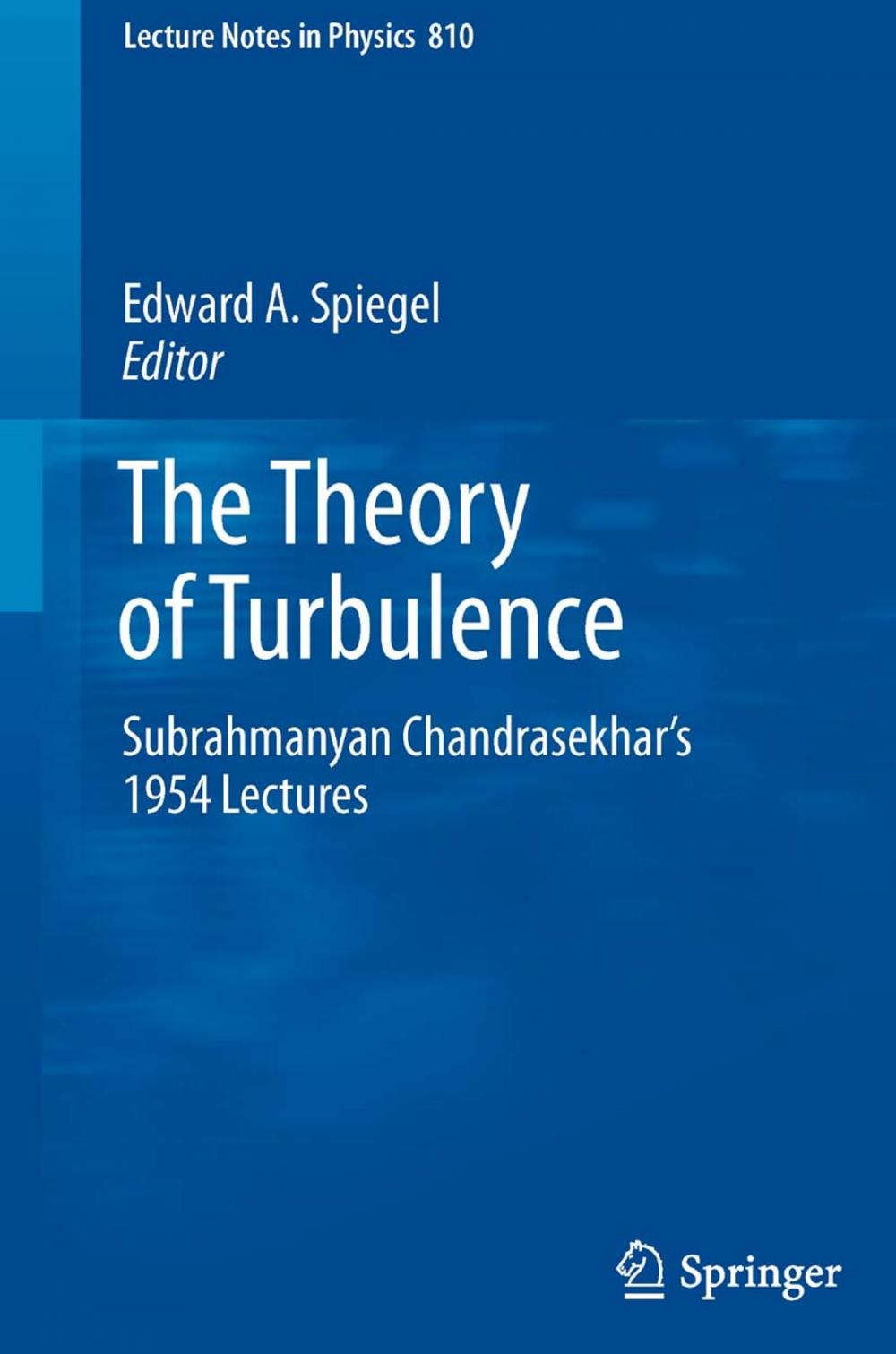 Big bigCover of The Theory of Turbulence