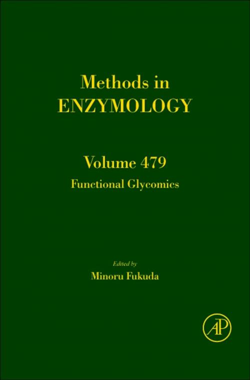 Cover of the book Functional Glycomics by Minoru Fukuda, Elsevier Science