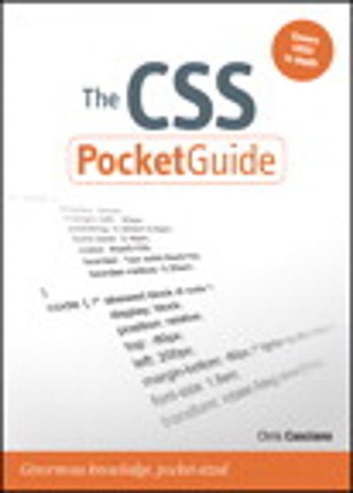 Cover of the book The CSS Pocket Guide by Peachpit Press, Pearson Education