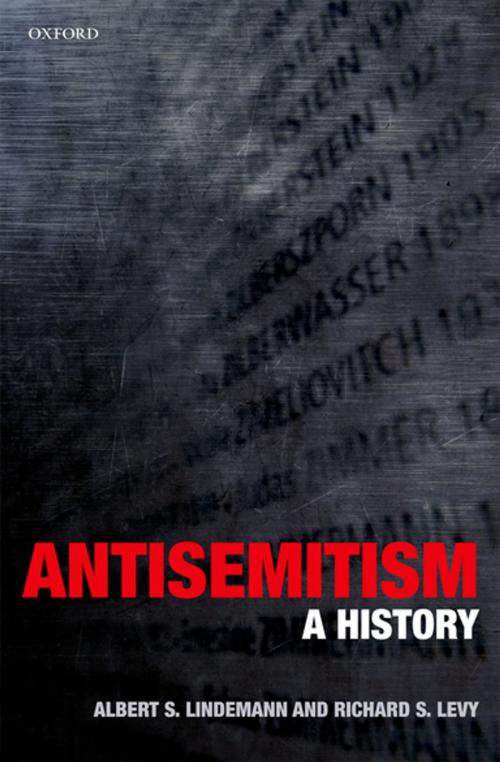 Cover of the book Antisemitism by , OUP Oxford