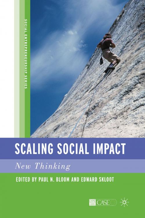 Cover of the book Scaling Social Impact by P. Bloom, E. Skloot, Palgrave Macmillan US