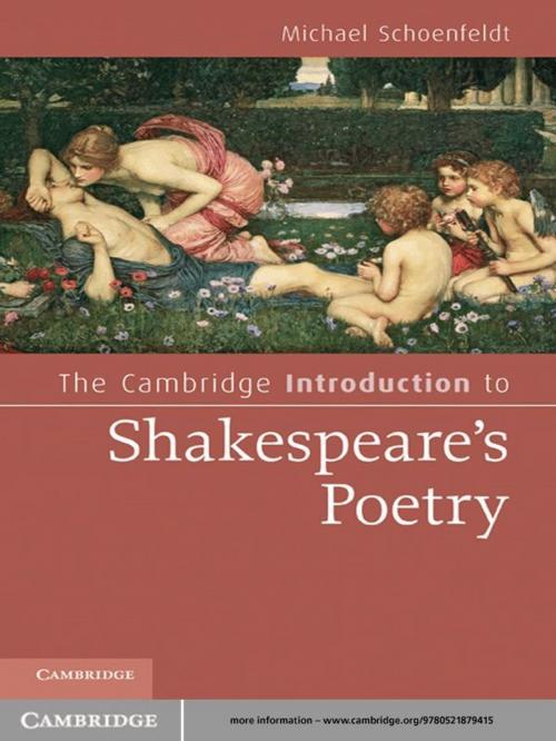 Cover of the book The Cambridge Introduction to Shakespeare's Poetry by Michael Schoenfeldt, Cambridge University Press