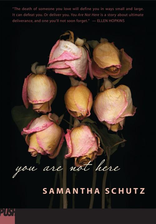 Cover of the book You Are Not Here by Samantha Schutz, Scholastic Inc.