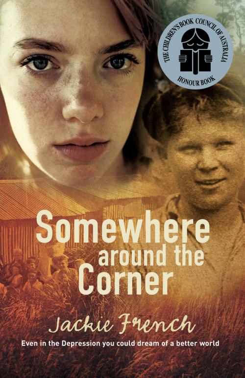Cover of the book Somewhere around the Corner by Jackie French, HarperCollins