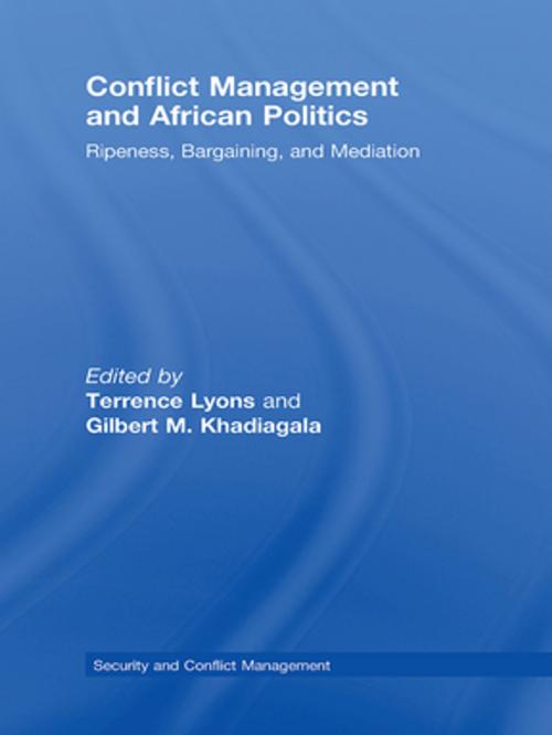 Cover of the book Conflict Management and African Politics by , Taylor and Francis