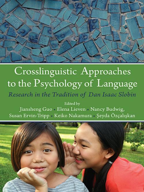 Cover of the book Crosslinguistic Approaches to the Psychology of Language by , Taylor and Francis