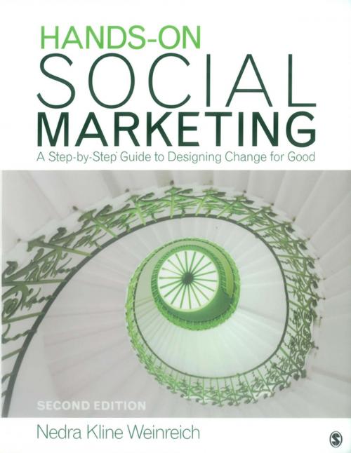 Cover of the book Hands-On Social Marketing by Nedra Kline Weinreich, SAGE Publications