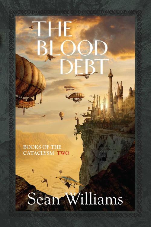 Cover of the book The Blood Debt by Sean Williams, Pyr