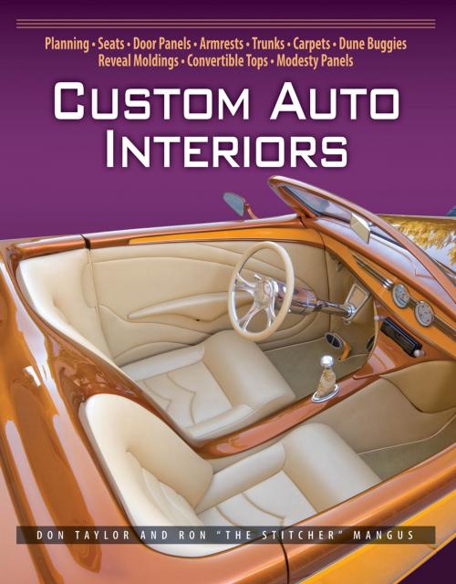 Cover of the book Custom Auto Interiors by Don Taylor, Ron Mangus, California Bill's Automotive Handbooks