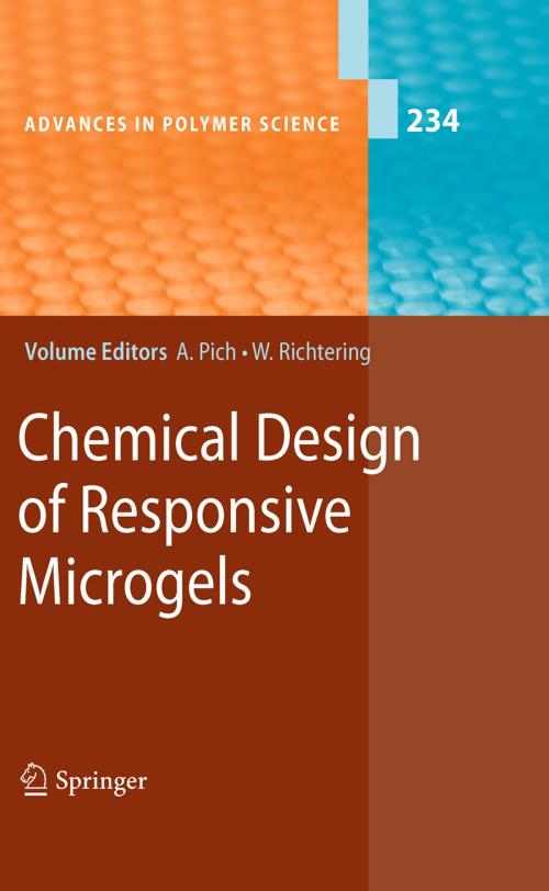 Cover of the book Chemical Design of Responsive Microgels by , Springer Berlin Heidelberg