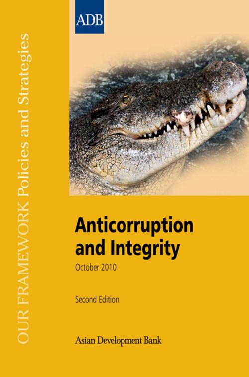 Cover of the book Anticorruption and Integrity by Asian Development Bank, Asian Development Bank