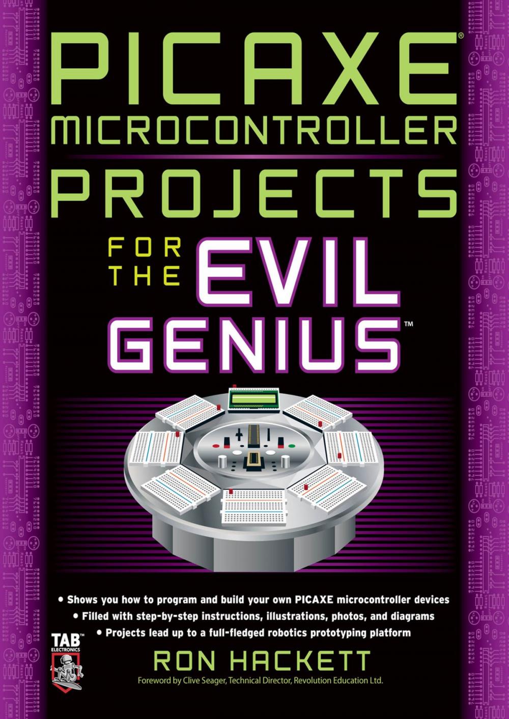 Big bigCover of PICAXE Microcontroller Projects for the Evil Genius