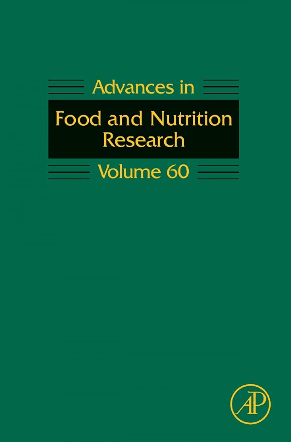 Big bigCover of Advances in Food and Nutrition Research