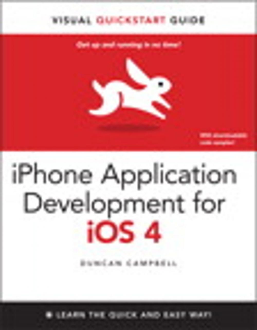 Big bigCover of iPhone Application Development for iOS 4