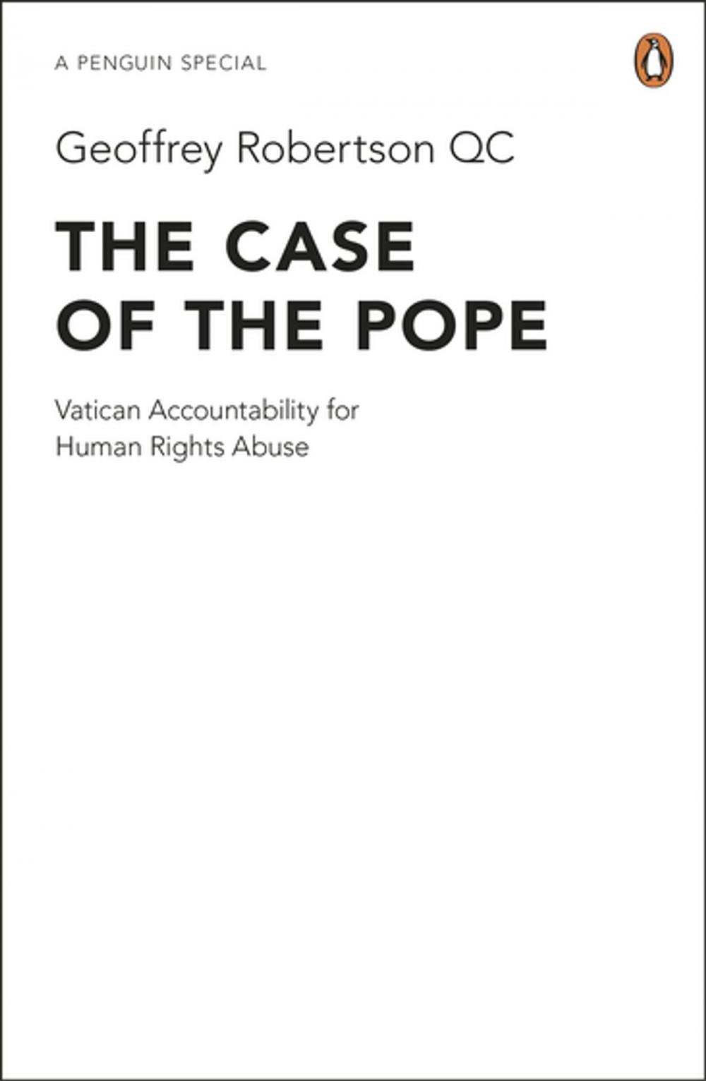 Big bigCover of The Case of the Pope