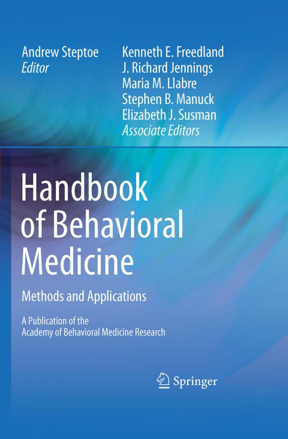 Big bigCover of Handbook of Behavioral Medicine