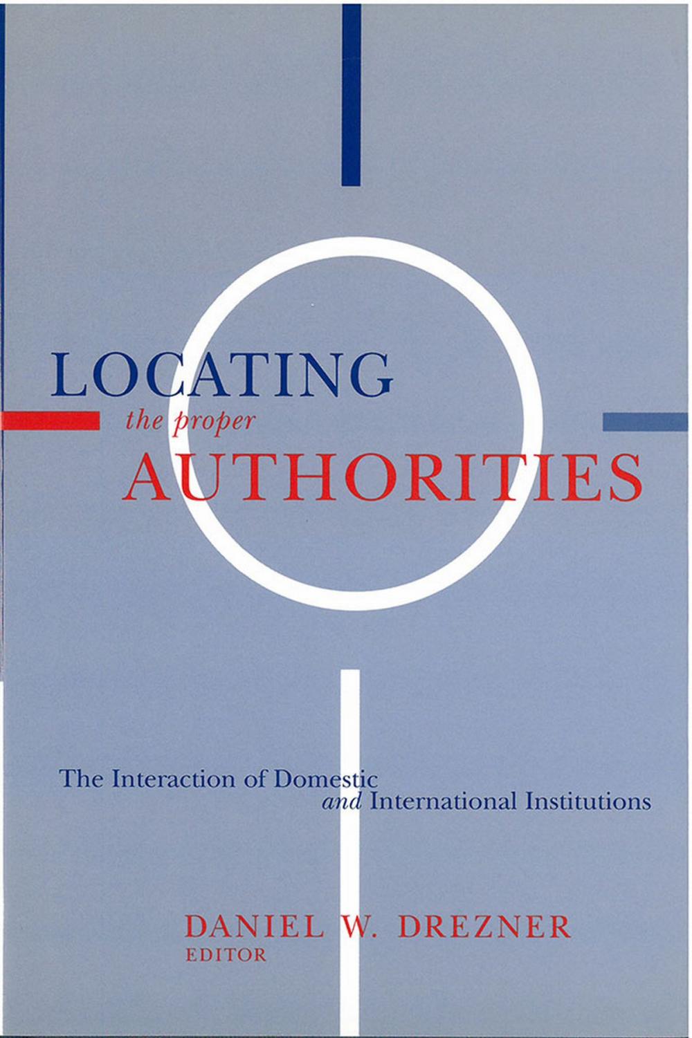 Big bigCover of Locating the Proper Authorities