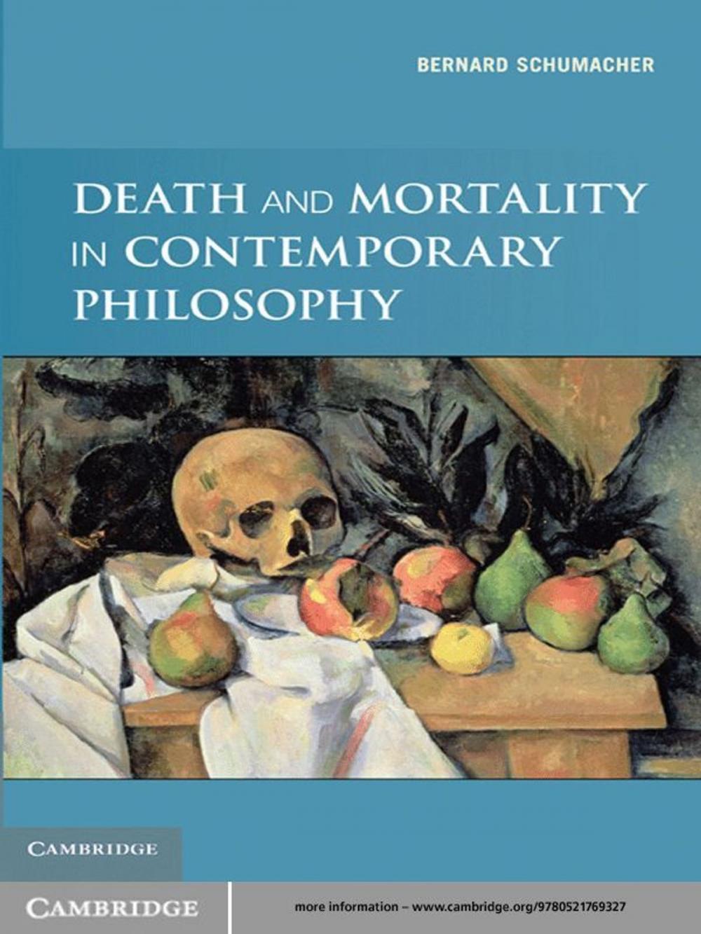 Big bigCover of Death and Mortality in Contemporary Philosophy