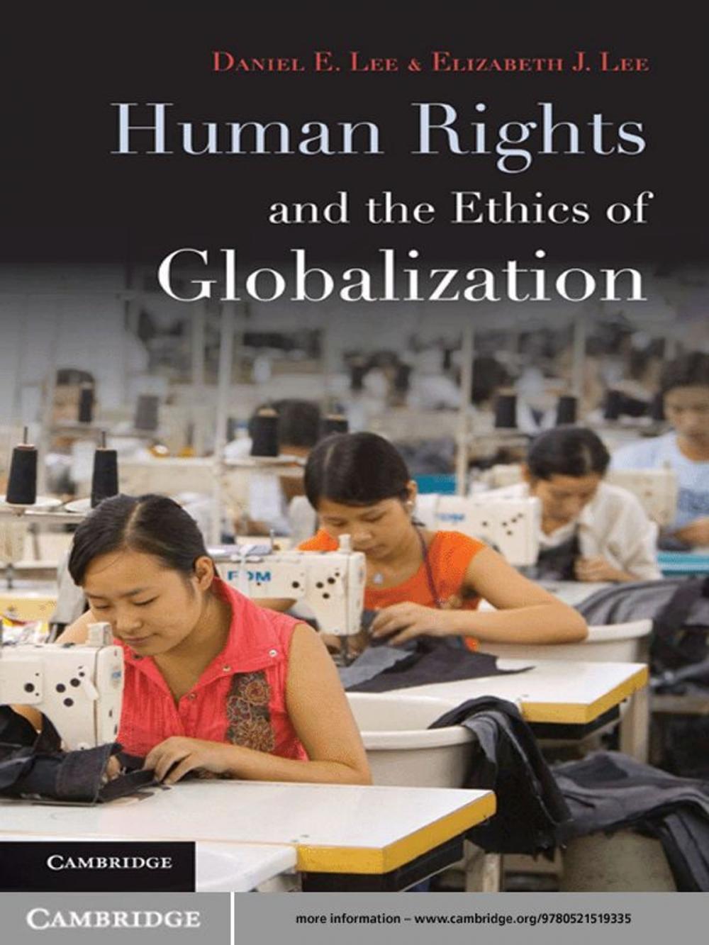 Big bigCover of Human Rights and the Ethics of Globalization